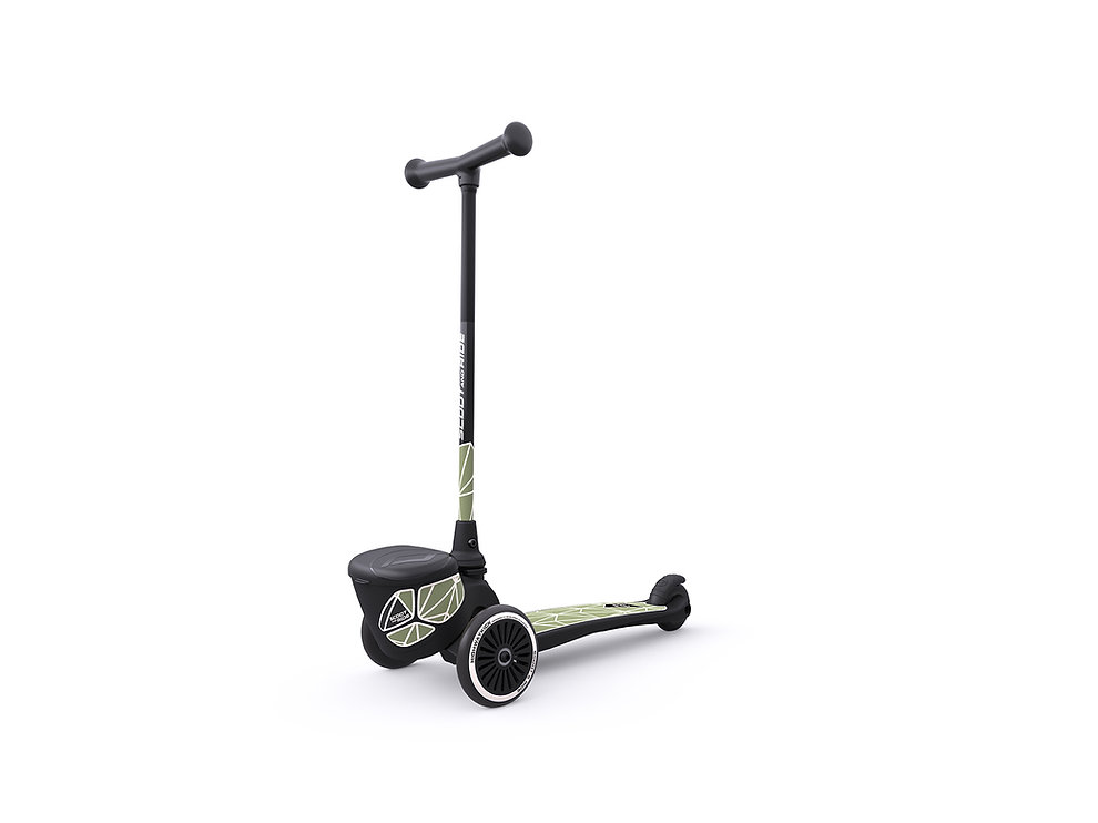 Highwaykick lifestyle 2 Green lines - Scoot and ride trotinet za decu